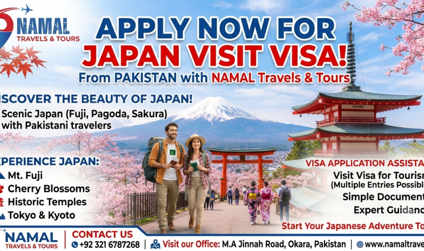 How Can We Apply Japan Visit Visa from Pakistan?
